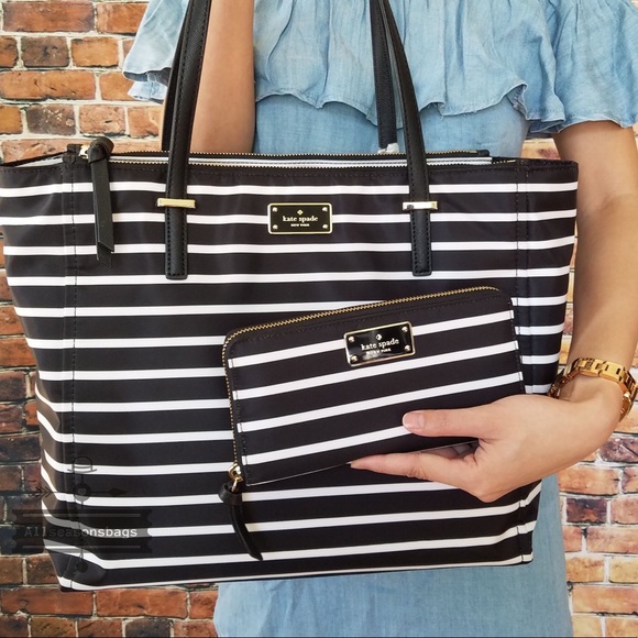 Kate spade talya Wilson Road tote French Wallet - Picture 7 of 8